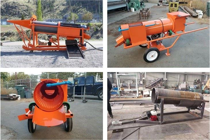 Alluvial Gold Mining Trommel factory