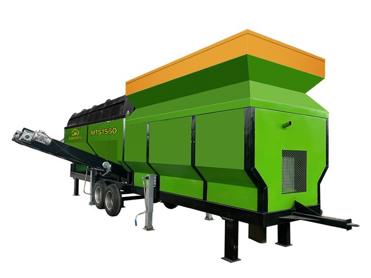 SINOTECH WTS1560 Electric Trommel Screen