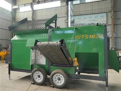 Mobile trommel te screener WTS1022